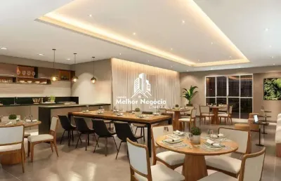 Apartamento com 2 dormitórios, sendo 1 suíte, à venda em limeira.