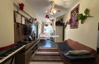 Apartamento à venda com 1 dormitório, com 55m² no bairro centro, em campinas/sp