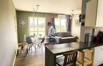 Apartamento à venda com 3 dormitórios sendo 1 suíte no condomínio avalon 2 no santa genebra em campinas - excelente localização!