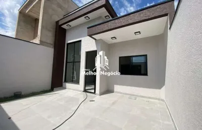 Casa à venda com 03 dormitórios (quartos) sendo 1 suíte no bairro loteamento jardim vila verde, em hortolândia, sp
