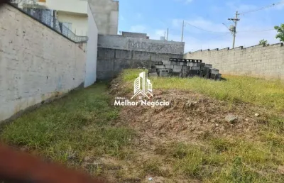 Terreno à venda com 296m² no residencial parque fazenda em campinas/sp