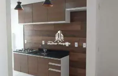Apartamento de 56m² com 2 dormitórios sendo um suíte no centro de americana/ sp