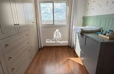 Apartamento à venda 3 quartos 2 banheiros - bairro -villa serena condomínio residencial piracicaba sp