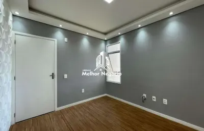 Apartamento à venda com 2 quartos, no condomínio bem morar v, no bairro residencial fazenda lagoa em campinas/sp.