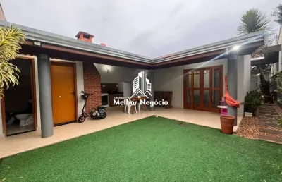 Linda! casa 120m² de construção, à venda, 3 dormitórios (quartos), 2 banheiro jardim oriente, piracicaba, sp