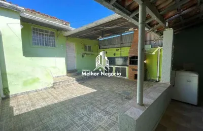 Casa com 02 dormitórios e edícula à venda no bairro jardim aurélia, campinas/sp