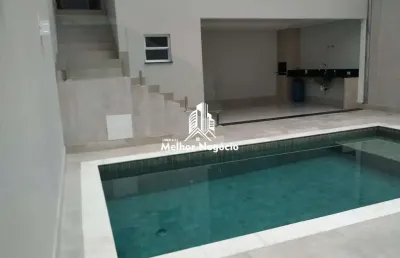 Casa à venda com 3 dormitórios, sendo 1 suíte master, no residencial parque da fazenda, em campinas/sp.
