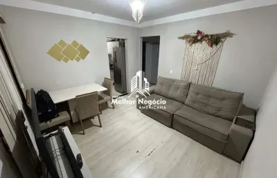 Apartamento de 55 m² de 2 dormitórios no bairro jd santa rita de cassia em santa barbara do oeste -sp