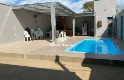 Casa com 1 dormitórios e edícula à venda no lot. santa rosa ipês, piracicaba -sp