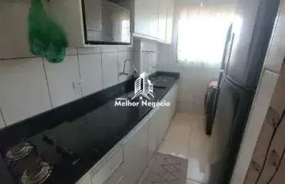 Apartamento à venda com 02 quartos, localizado no condomínio residencial califórnia em sumaré - sp