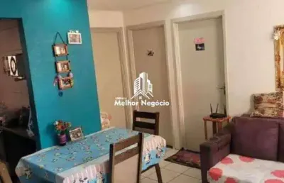 Apartamento à venda com 02 quartos condomínio residencial florence em sumaré - sp