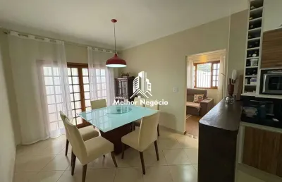 Casa à venda com 3 dormitórios sendo uma suíte, localizada no vila nova, em campinas, sp
