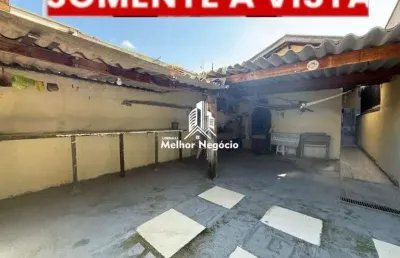 (não aceita financiamento) casa com 01 quarto à venda no bairro santa terezinha em piracicaba - sp