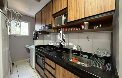 Apartamento à venda com 02 quartos no condomínio chácara dos ipês em piracicaba - sp