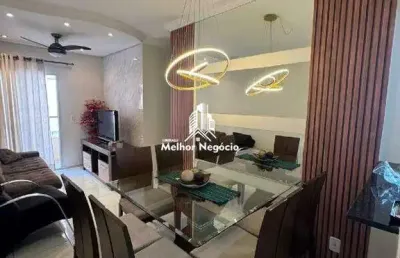 Apartamento a venda de 3 quartos ( sendo 1 suíte) em americana/sp - condomínio spazzio amaretto