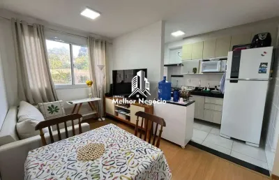 Apartamento à venda com 02 quartos, no residencial villa garden no vila industrial em campinas/sp.