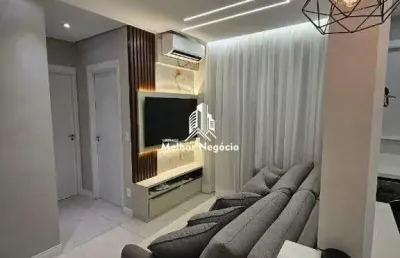 Apartamento à venda com 2 dormitórios sendo um suíte no jardim orestes veroni em limeira/sp