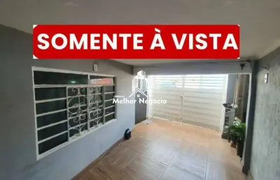 Somente à vista - casa à venda com 3 quartos em hortolândia/sp.