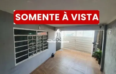 Somente à vista - casa à venda com 3 quartos em hortolândia/sp.