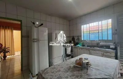 Casa com 02 quartos à venda no bairro vila industrial em piracicaba - sp
