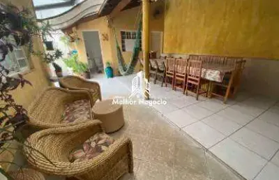 Casa no bairro santa terezinha à venda, 3 quartos, 3 banheiros - piracicaba, sp