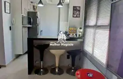 Apartamento à venda, 2 quartos, 1 banheiro no condomínio piazza florença - bairro campestre piracicaba/sp