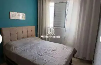 Apartamento à venda, 2 quartos, 1 banheiro no condomínio piazza florença - bairro campestre piracicaba/sp