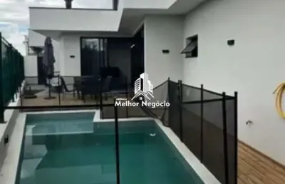 Casa com 03 quartos (suítes), à venda no condomínio basel em campinas - sp
