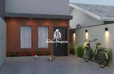 Casa nova com 2 dormitórios (01 suíte) à venda em sumaré.