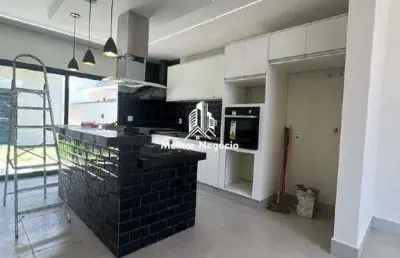 Casa à venda com 03 quartos (3 suítes), no condomínio residencial royal garden em paulínia/sp