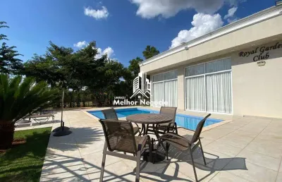 Casa à venda com 03 quartos (3 suítes), no condomínio residencial royal garden em paulínia/sp
