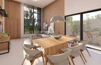 Casa à venda com 04 quartos (3 suítes), no condomínio residencial royal garden em paulínia/sp