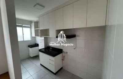 Apartamento à venda com 02 dormitórios (quartos) condomínio parque ponte romana em paulinia - sp