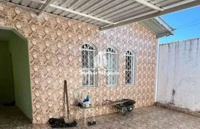 Não aceita financiamento casa à venda com 2 dormitórios no bairro cidade satélite íris em campinas/sp