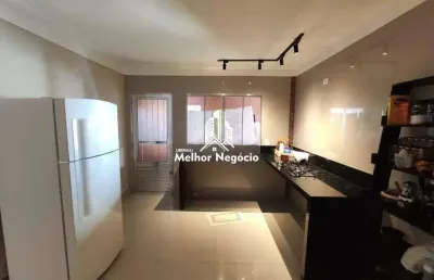 Casa 118m² de construção, à venda, 2 dormitórios (quartos), 1 banheiro jardim paraiso ii, sumaré - sp