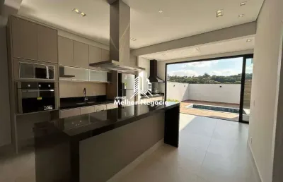 Casa com 03 dormitórios (03 suítes) à venda no condominio residencial mont'alcino, valinhos - sp