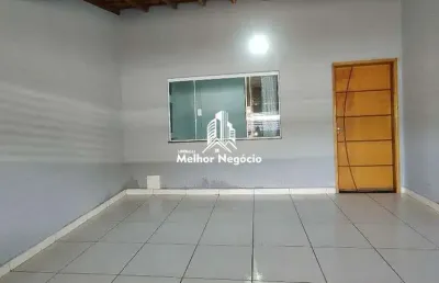 Casa com 02 quartos (01 suíte) à venda no bairro parque jatobá (nova veneza), sumaré - sp