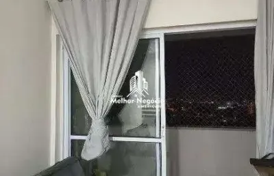 Apartamento à venda no condomínio golden star – vila massucheto, americana/sp