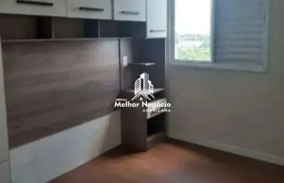 Apartamento à venda no condomínio golden star – vila massucheto, americana/sp