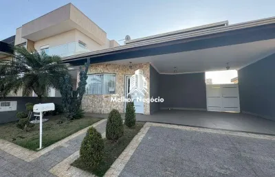 Casa à venda com 03 quartos (3 suítes), no residencial jardim de mônaco em hortolândia/sp