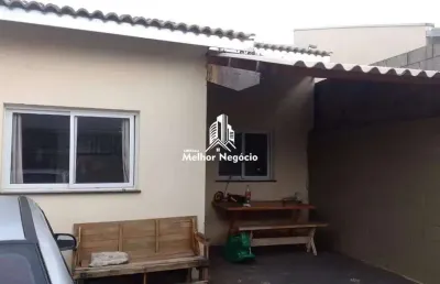 Casa 51m² de construção, à venda, 2 dormitórios (quartos), 1 banheiro jardim santa rita de cássia, santa bárbara d'oeste, sp