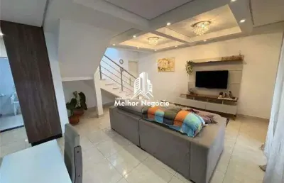 Casa 172m² de construção, à venda, 3 dormitórios 4 banheiros residencial nova água branca ii, piracicaba, sp