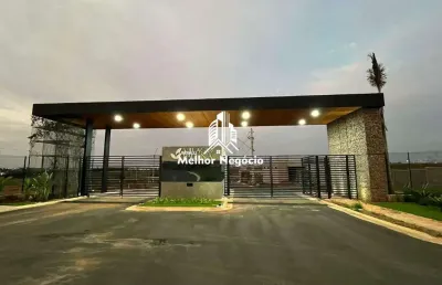 Terreno à venda no condominio villagio paulínia em paulínia - sp