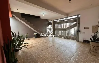 Casa m² de construção, à venda, 3 dormitórios (quartos), 2 banheiros conjunto habitacional água branca, piracicaba, sp
