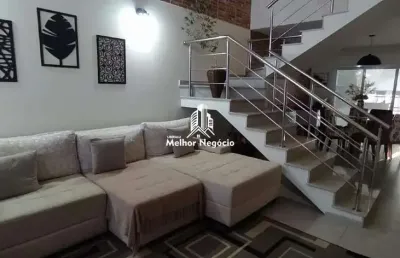 Casa à venda com 2 dormitórios sendo um suíte no residencial real parque em sumaré/sp