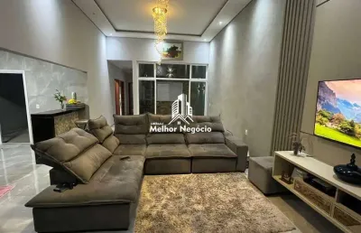 Casa à venda com 5 dormitórios sendo uma suíte no bairro terrazul sm em santa bárbara d'oeste/sp