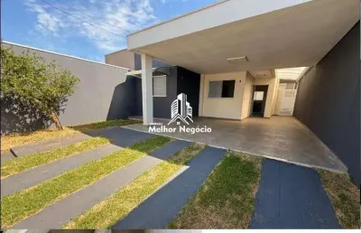 Casa com 3 dormitórios, sendo 1 suíte à venda em nova odessa.