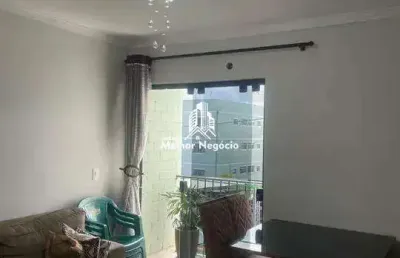 Apartamento no bairro 68m² à venda, 2 dormitórios (quartos), 1 banheiro no condomínio céu azul - bairro jardim das oliveiras - sumaré/sp