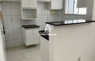 Apartamento à venda 44m² - 2 dormitórios (quartos) 1 banheiros - condomínio patagônia- bairro vila monte alegre, paulínia - sp