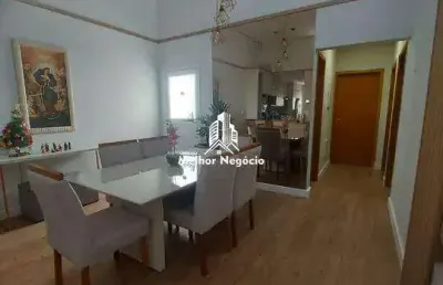 Casa à venda no condomínio villagio vista real, bairro saltinho, paulínia, sp casa com 3 dormitórios, sendo 1 suíte, 2 banheiros e 4 vagas de garagem